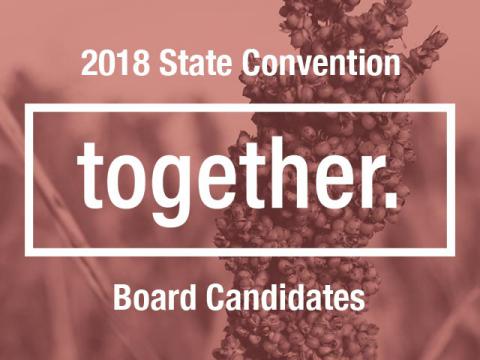 2018 Convention Board Candidates